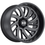 Image of XD Wheels XD826 SURGE Satin Black Milled