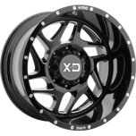 Image of XD Wheels XD836 FURY Gloss Black Milled