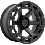 Image of XD Wheels XD862 RAID Satin Black