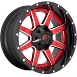 Image of FUEL OFFROAD Wheels MAVERICK 2-PIECE GLOSS RED