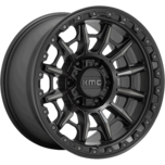 Image of KMC Wheels KM547 CARNAGE Satin Black With Gray Tint
