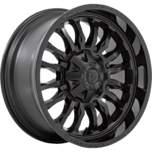 Image of FUEL OFFROAD Wheels ARC MATTE BLACK WITH GLOSS BLACK LIP