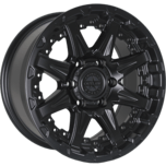 Image of American Outlaw Wheels DOUBLESHOT Satin Black
