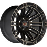 Image of XD Wheels XD846 DOUBLE DEUCE Satin Black With Dark Tint