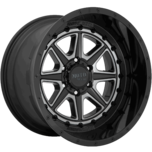 Image of Moto Metal Wheels MO801 PHANTOM Gloss Black With Gray Tint