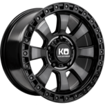 Image of KING OFFROAD Wheels ARMOR GLOSS BLACK BLACK TINT