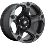 Image of FUEL OFFROAD Wheels MENACE MATTE BLACK DOUBLE DARK TINT