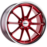 TSW by WheelPros SWEEP CANDY RED W/ STAINLESS LIP