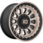 Image of XD Wheels XD856 OMEGA Satin Black With Bronze Tint