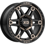 Image of XD Wheels XD840 SPY II Satin Black Dark Tint