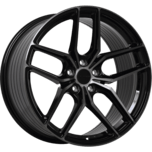 Image of PDW Wheels ROTARY Dark Tint Jet Black