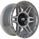 Image of KING OFFROAD Wheels KONG SILVER MACHINED