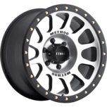 Image of Method Race Wheels 305 NV HD MACHINED - MATTE BLACK LIP