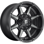 Image of FUEL OFFROAD Wheels COUPLER MATTE BLACK DOUBLE DARK TINT
