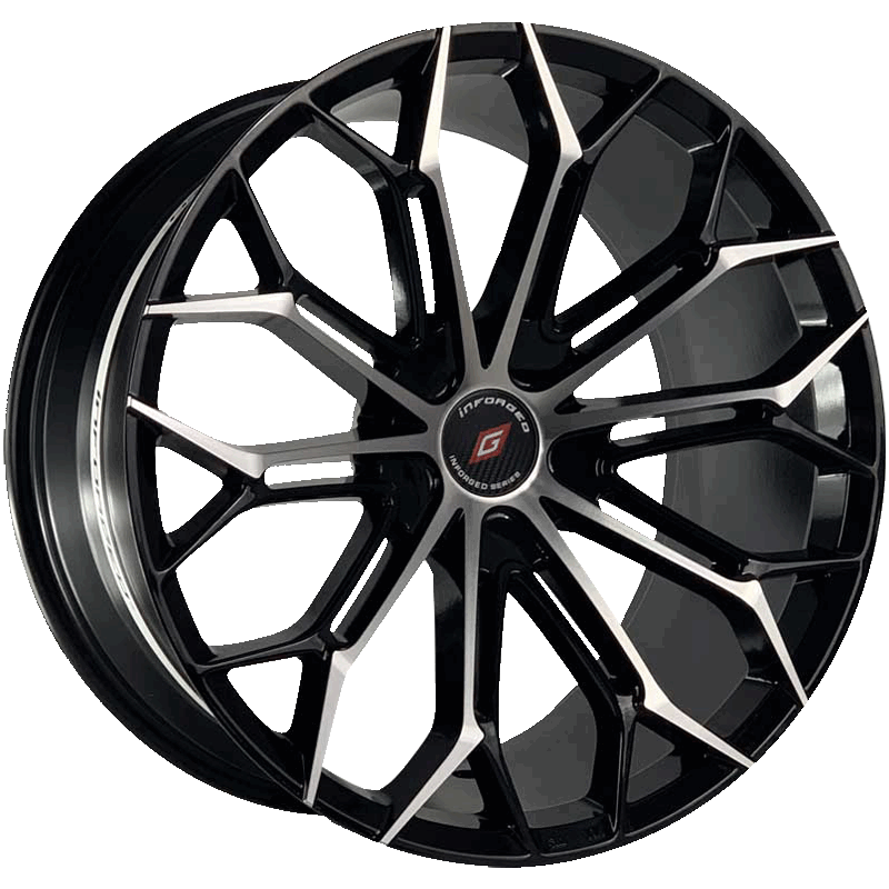 Image of iFG Wheels IFG41 Black Machined Face