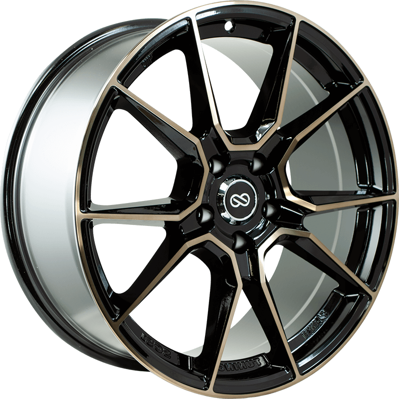 Image of ENKEI Wheels SC51 GLOSS BLACK/MACHINED FACE WITH BRONZE TINT