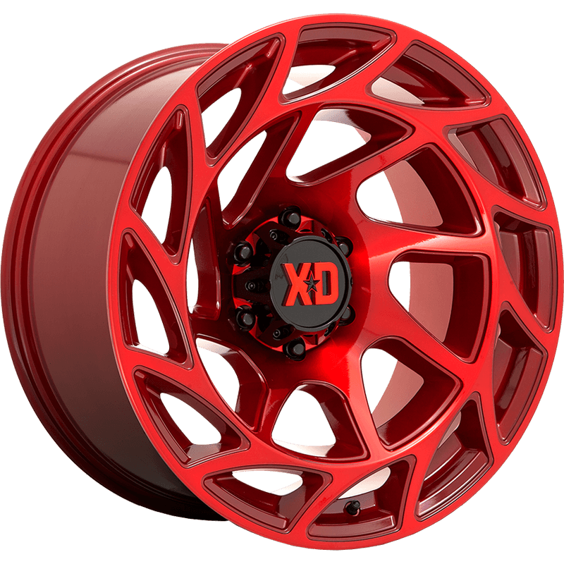 XD860 ONSLAUGHT Candy Red Wheel