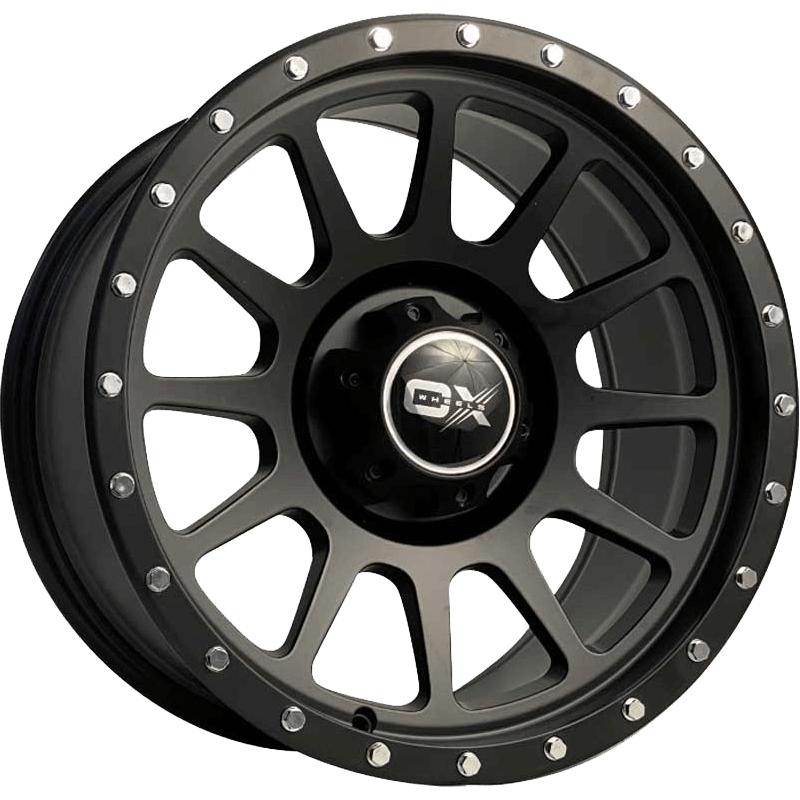 OX406 Flat Black Wheel