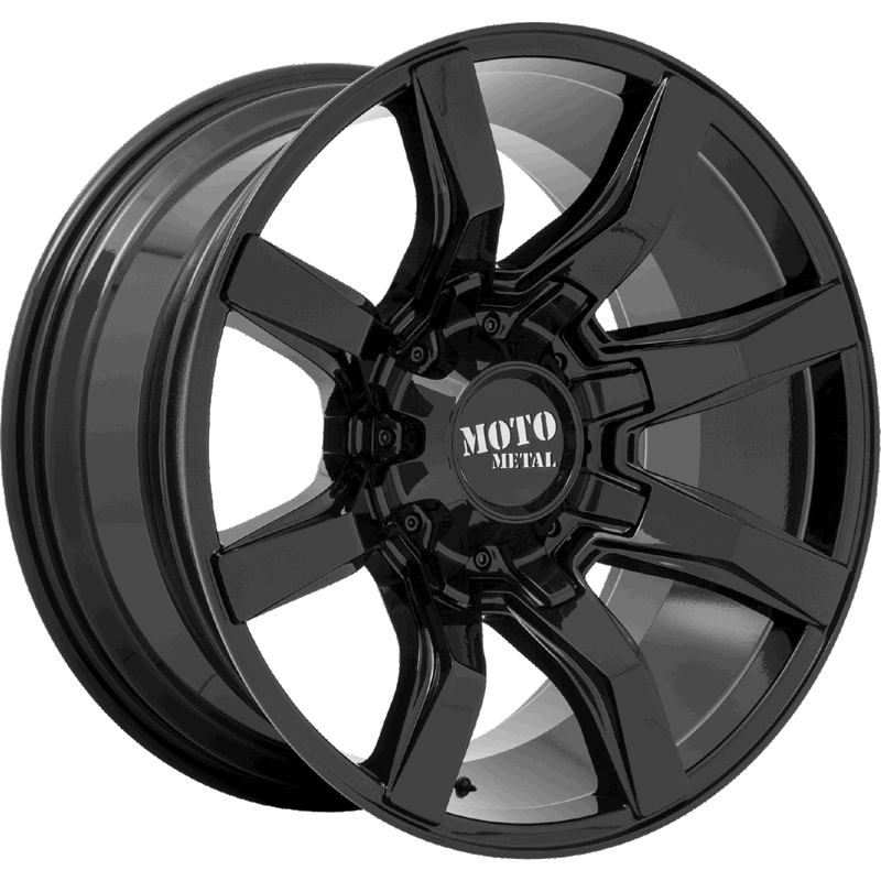MO804 SPIDER Gloss Black Wheels