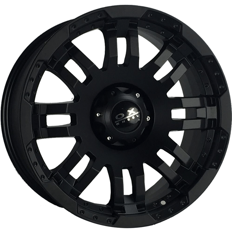 OX222 Flat Black Wheel