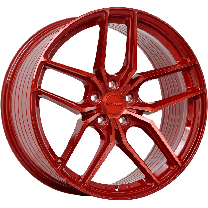 Image of PDW Wheels ROTARY Red Tint Cherry Red