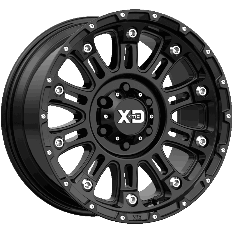 XD829 HOSS II Satin Black Machined Gray Tint Wheel