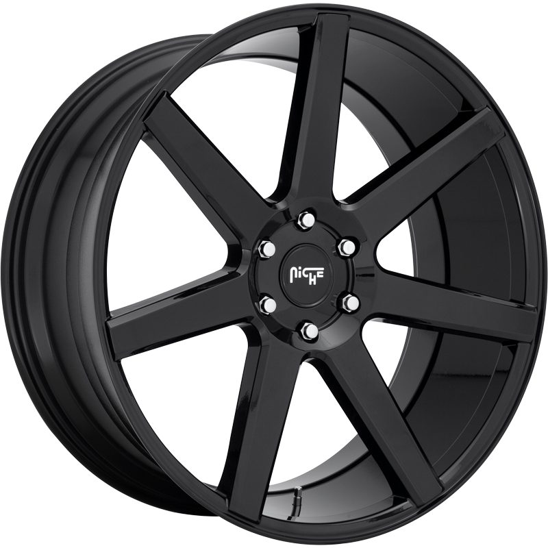 Niche FUTURE wheel with GLOSS BLACK | Dog Tyred