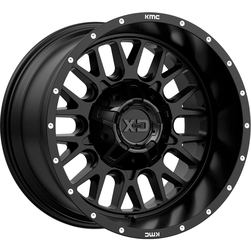 XD842 SNARE Satin Black Wheels