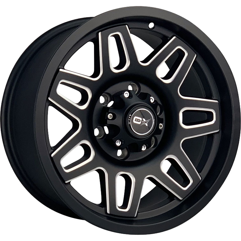OX330 Flat Black Milling Wheel
