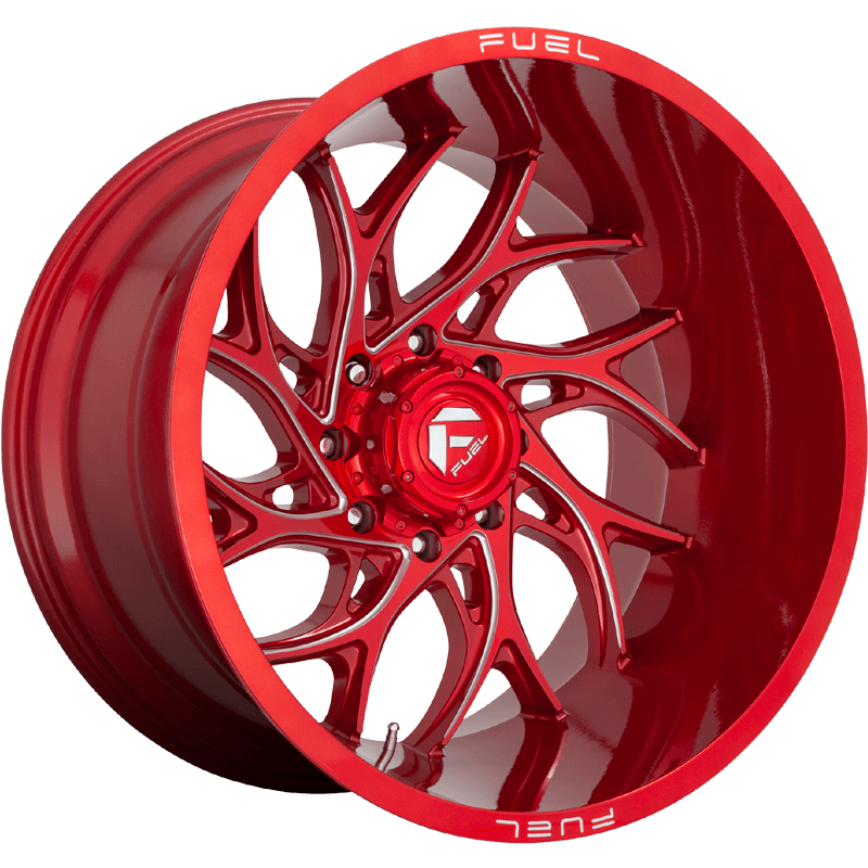 RUNNER CANDY RED MILLED Wheel