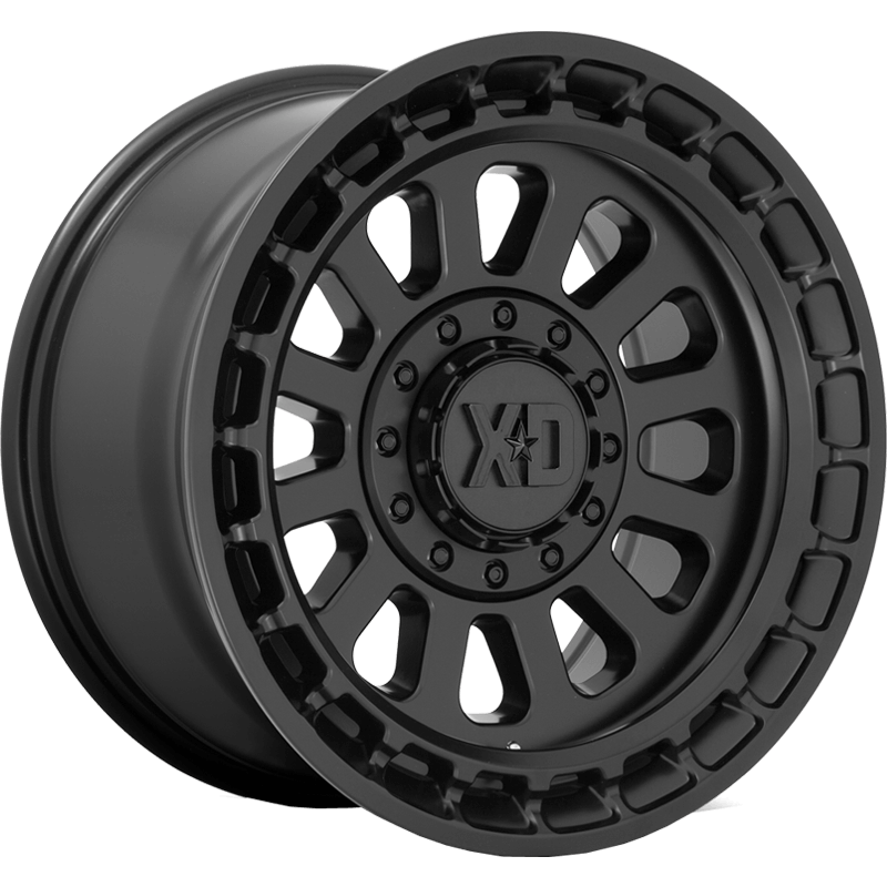 XD856 OMEGA Satin Black Wheels