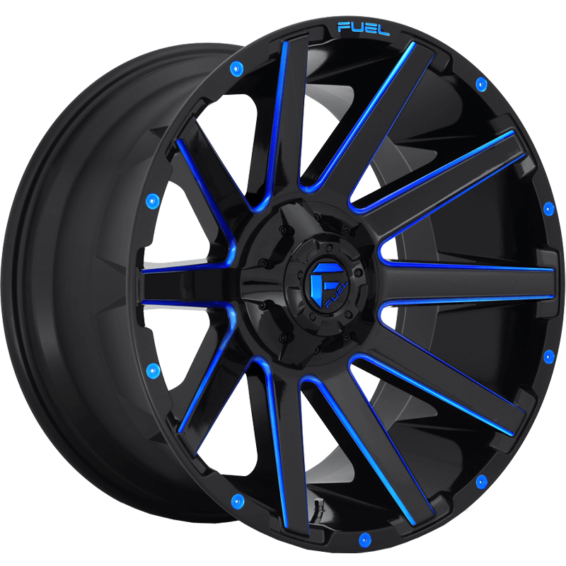CONTRA GLOSS BLACK BLUE TINTED CLEAR Wheel