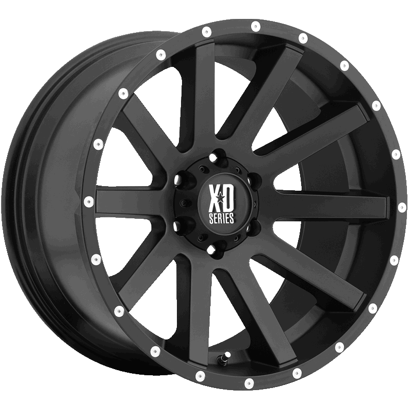 XD818 HEIST Satin Black Wheel