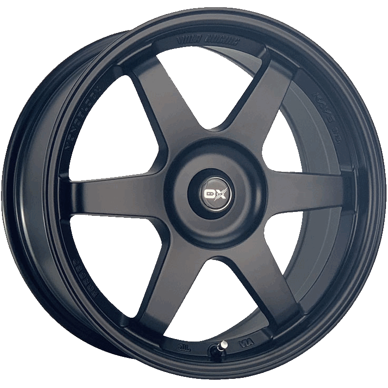 OX112 Flat Black Wheel
