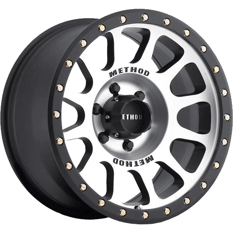 305 NV HD MACHINED - MATTE BLACK LIP Wheels