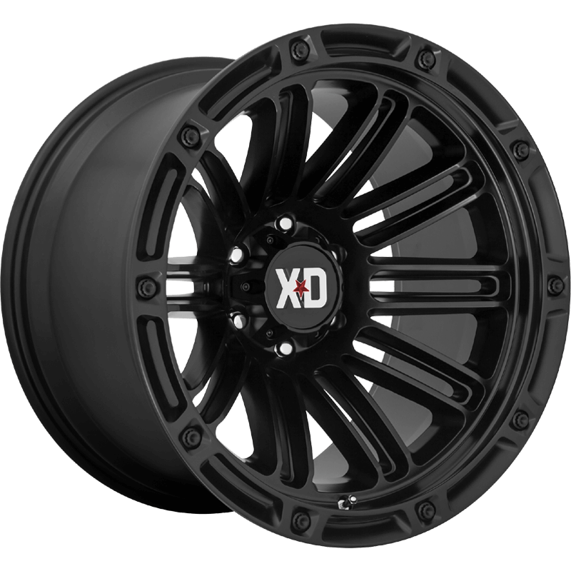 Image of XD Wheels XD846 DOUBLE DEUCE Satin Black