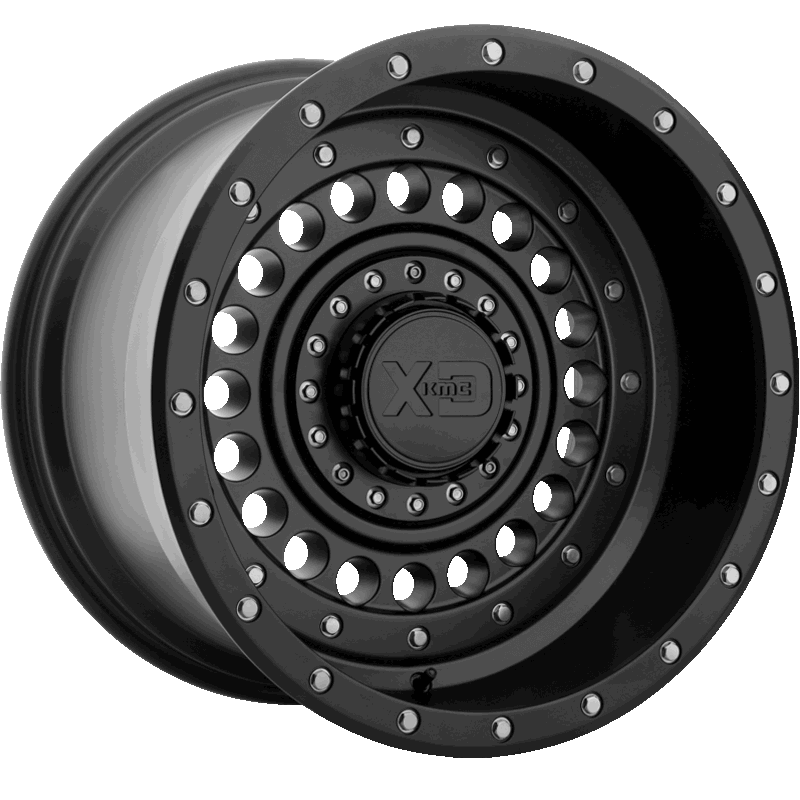 XD136 PANZER Satin Black Wheel