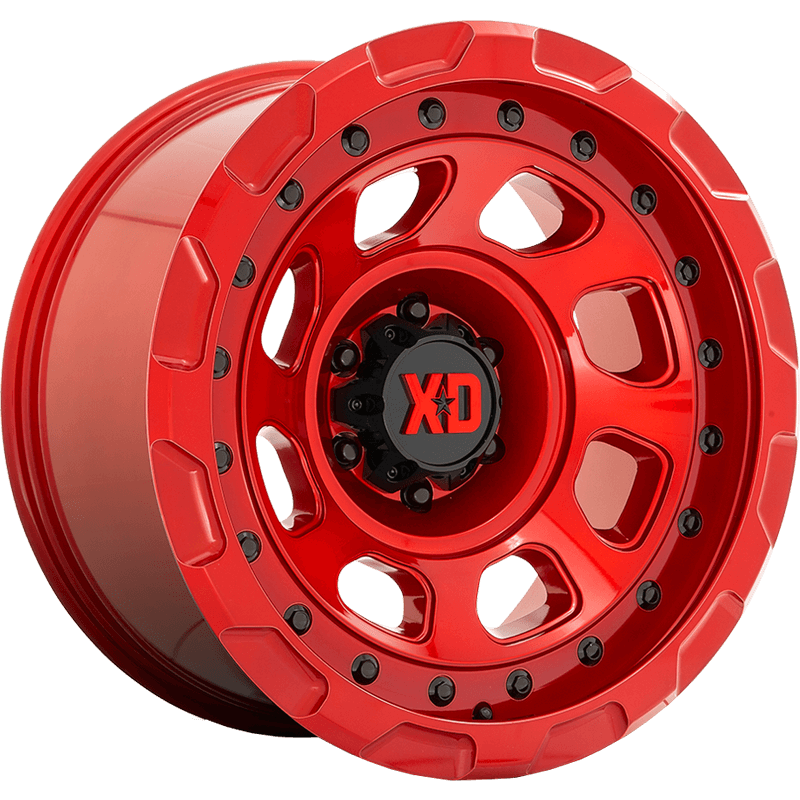 XD861 STORM Candy Red Wheels