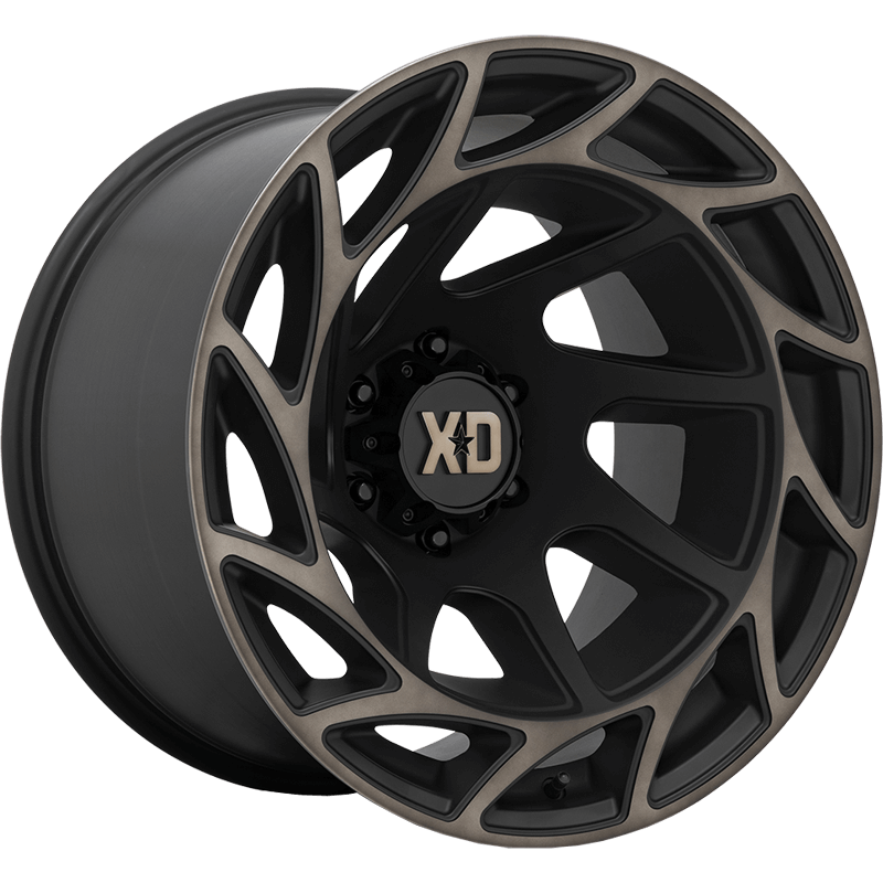 XD860 ONSLAUGHT Satin Black With Bronze Tint Wheel