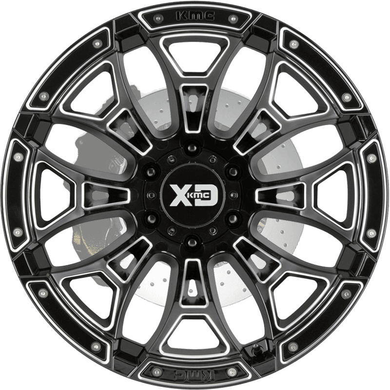 XD841 BONEYARD Gloss Black Milled