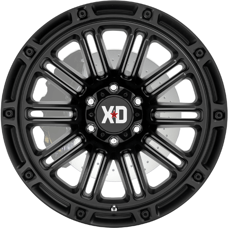 XD846 DOUBLE DEUCE Satin Black Front